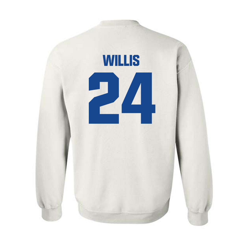 Hampton - NCAA Football : Marqwae Willis - Classic Shersey Crewneck Sweatshirt-1