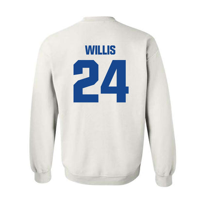 Hampton - NCAA Football : Marqwae Willis - Classic Shersey Crewneck Sweatshirt-1