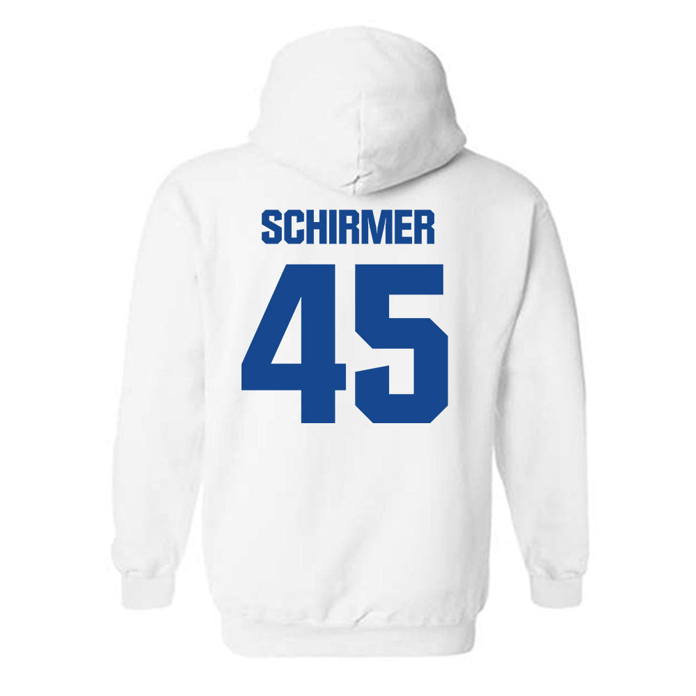 Hampton - NCAA Football : Matthew Schirmer - Classic Shersey Hooded Sweatshirt-1