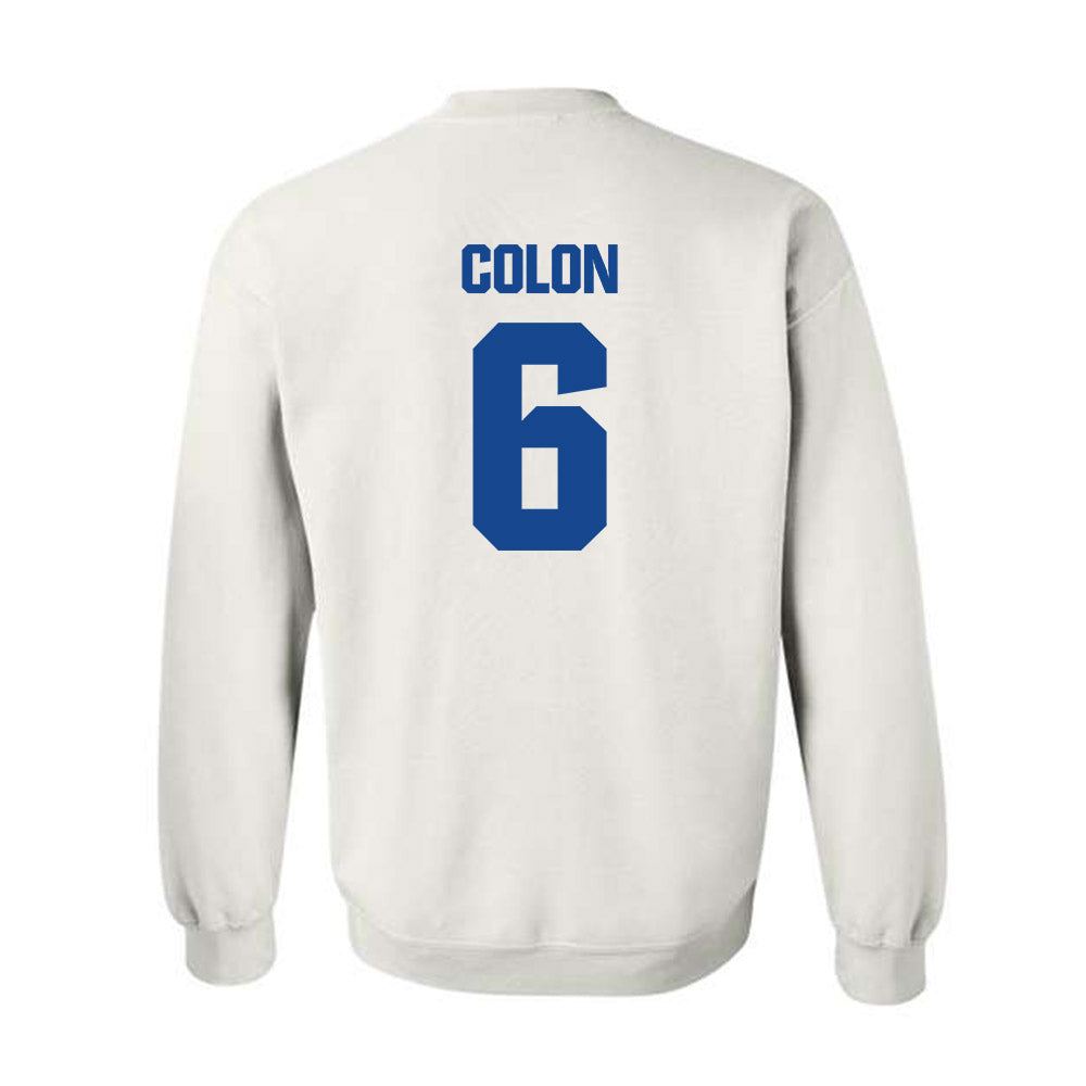 Hampton - NCAA Football : Noah Colon - Classic Shersey Crewneck Sweatshirt-1