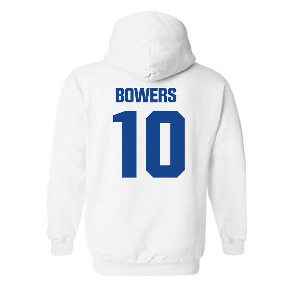 Hampton - NCAA Women's Basketball : Jeniya Bowers - Classic Shersey Hooded Sweatshirt-1