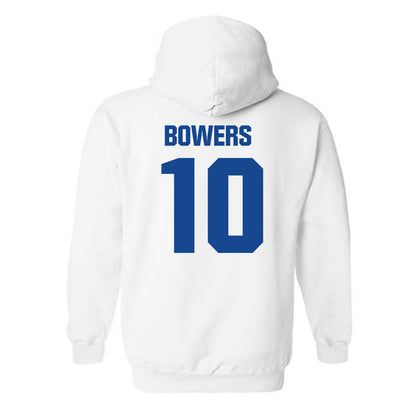 Hampton - NCAA Women's Basketball : Jeniya Bowers - Classic Shersey Hooded Sweatshirt-1