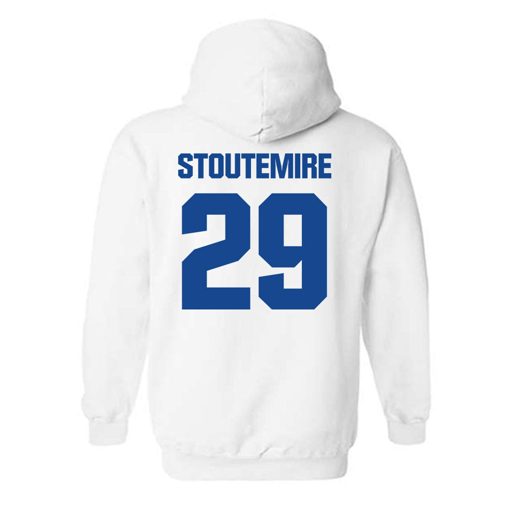 Hampton - NCAA Football : Keyon Stoutemire - Classic Shersey Hooded Sweatshirt-1