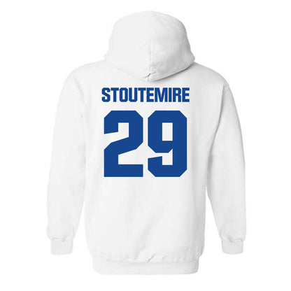Hampton - NCAA Football : Keyon Stoutemire - Classic Shersey Hooded Sweatshirt-1