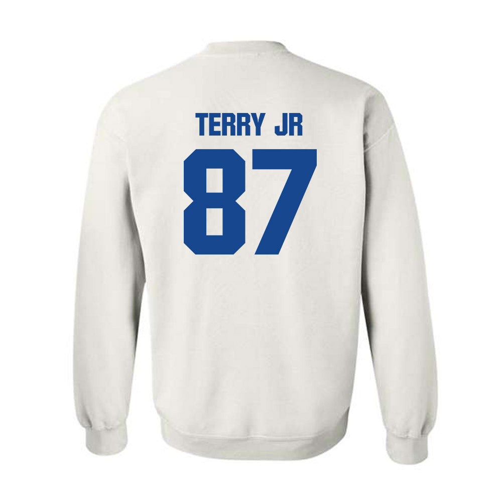 Hampton - NCAA Football : Samuel Terry Jr - Classic Shersey Crewneck Sweatshirt-1