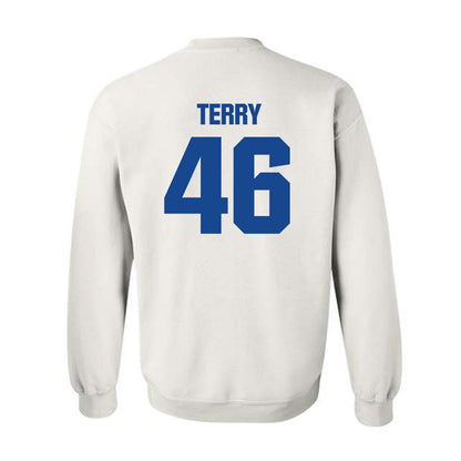 Hampton - NCAA Football : Derien Terry - Classic Shersey Crewneck Sweatshirt-1