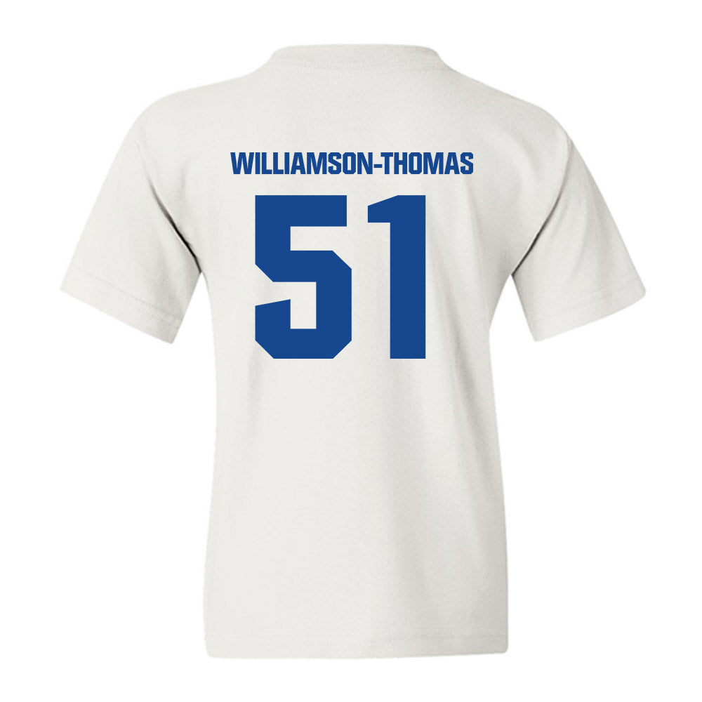 Hampton - NCAA Football : Jalen Williamson-Thomas - Classic Shersey Youth T-Shirt-1