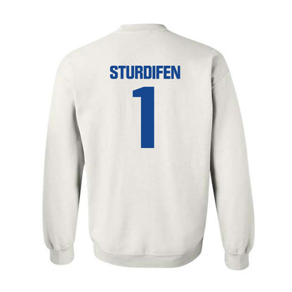 Hampton - NCAA Football : Cam Sturdifen - Classic Shersey Crewneck Sweatshirt-1