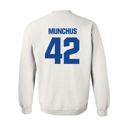 Hampton - NCAA Men's Lacrosse : Dylan Munchus - Classic Shersey Crewneck Sweatshirt-1
