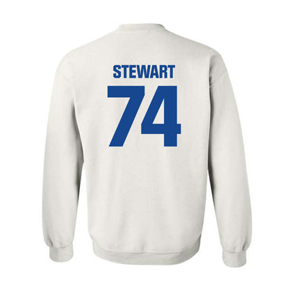Hampton - NCAA Football : Damaurius Stewart - Classic Shersey Crewneck Sweatshirt-1