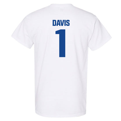 Hampton - NCAA Men's Basketball : Aaron Davis - Classic Shersey T-Shirt-1