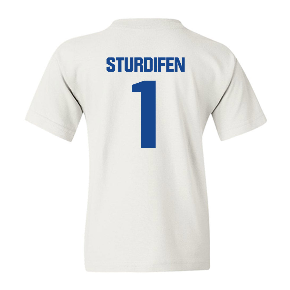 Hampton - NCAA Football : Cam Sturdifen - Classic Shersey Youth T-Shirt-1