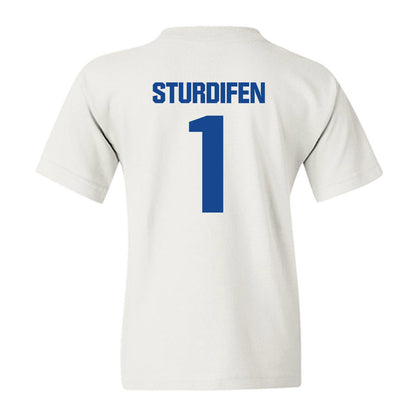Hampton - NCAA Football : Cam Sturdifen - Classic Shersey Youth T-Shirt-1