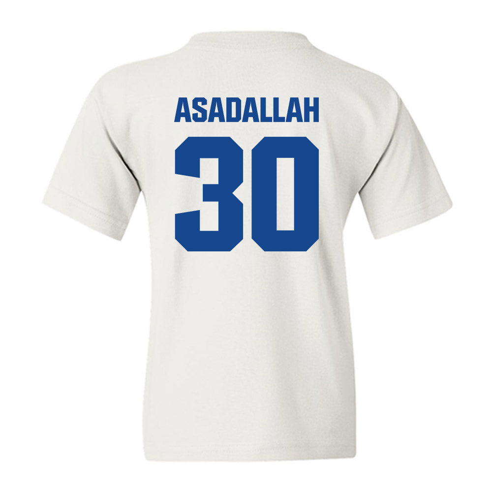 Hampton - NCAA Men's Basketball : Hamza Asadallah - Classic Shersey Youth T-Shirt-1