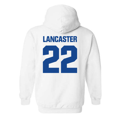 Hampton - NCAA Men's Lacrosse : Miles Lancaster - Classic Shersey Hooded Sweatshirt-1