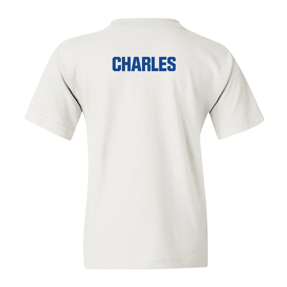 Hampton - NCAA Women's Track & Field : Brianna Charles - Classic Shersey Youth T-Shirt-1
