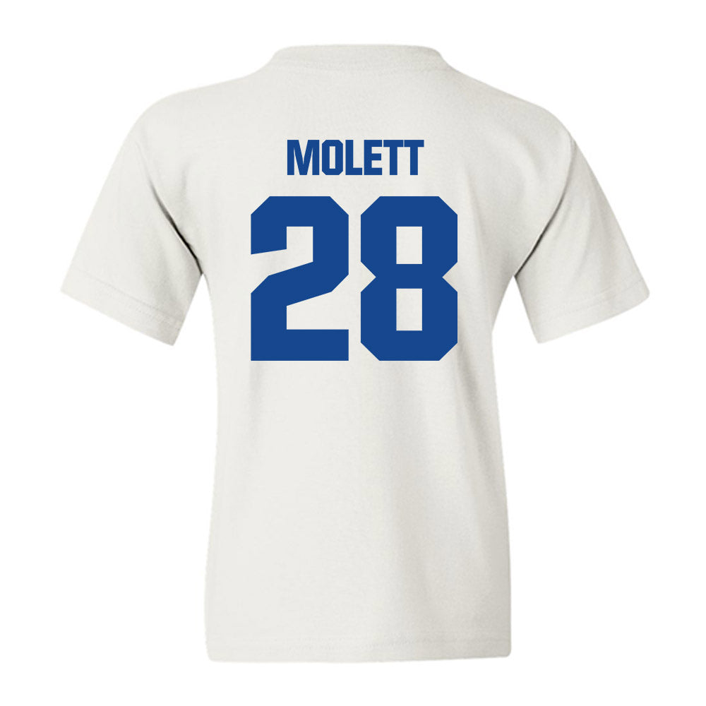 Hampton - NCAA Football : Kyle Molett - Classic Shersey Youth T-Shirt-1