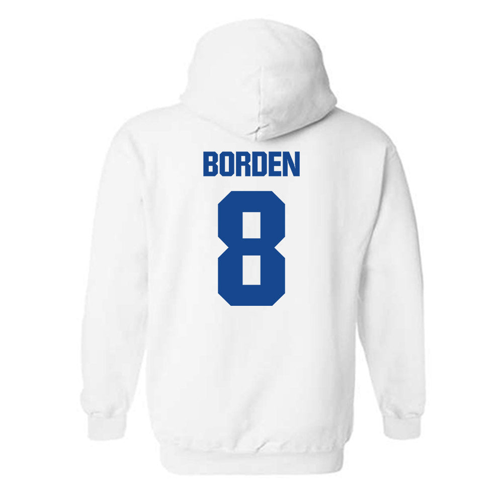 Hampton - NCAA Football : Dedrick Borden - Classic Shersey Hooded Sweatshirt-1