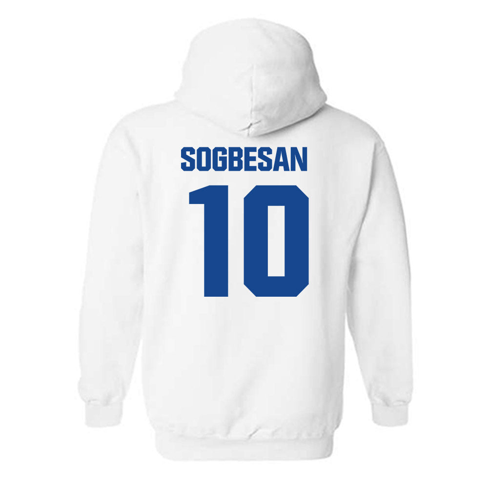 Hampton - NCAA Football : Korede Sogbesan - Classic Shersey Hooded Sweatshirt-1