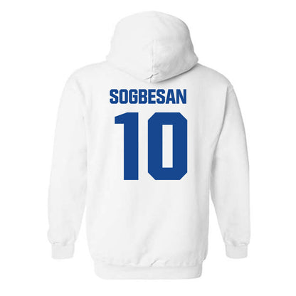 Hampton - NCAA Football : Korede Sogbesan - Classic Shersey Hooded Sweatshirt-1