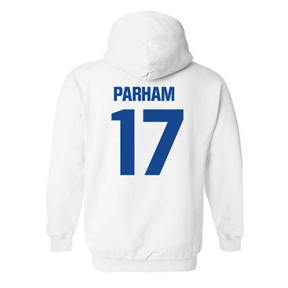 Hampton - NCAA Men's Lacrosse : Owen Parham - Classic Shersey Hooded Sweatshirt-1