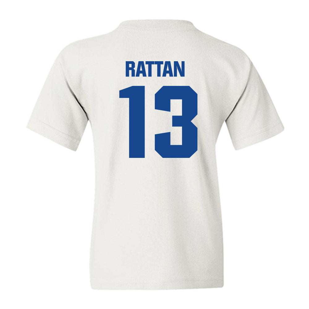 Hampton - NCAA Men's Lacrosse : Nikki Rattan - Classic Shersey Youth T-Shirt-1