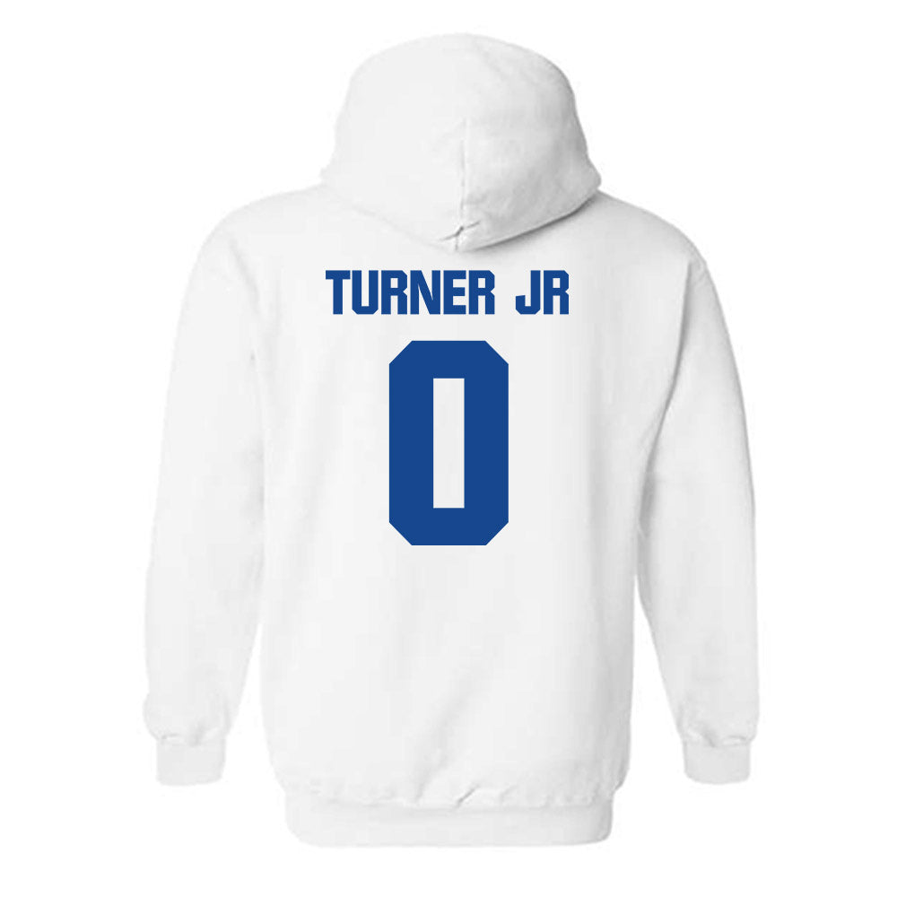 Hampton - NCAA Football : Antonio Turner jr - Classic Shersey Hooded Sweatshirt-1