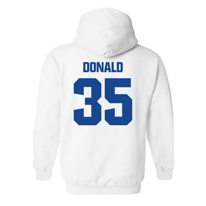 Hampton - NCAA Football : Kam Donald - Classic Shersey Hooded Sweatshirt-1