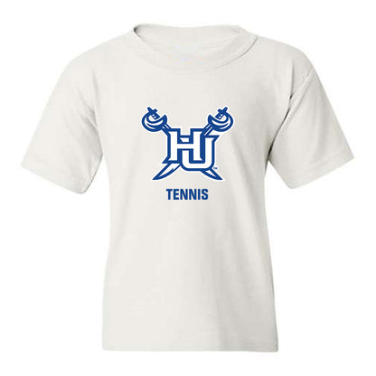 Hampton - NCAA Men's Tennis : Benedict Badz - Classic Shersey Youth T-Shirt-0