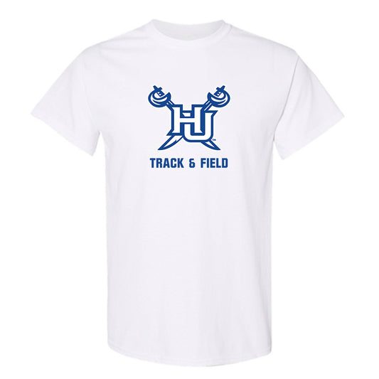 Hampton - NCAA Men's Track & Field : Khari Barnes - Classic Shersey T-Shirt-0