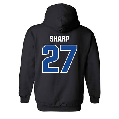 Hampton - NCAA Football : Larrell Sharp - Classic Shersey Hooded Sweatshirt-1