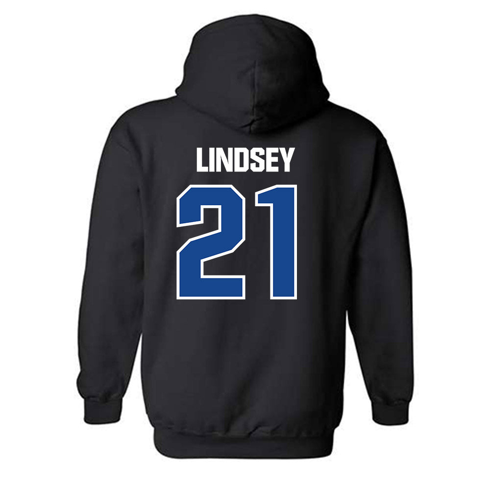 Hampton - NCAA Football : JaSean Lindsey - Classic Shersey Hooded Sweatshirt-1