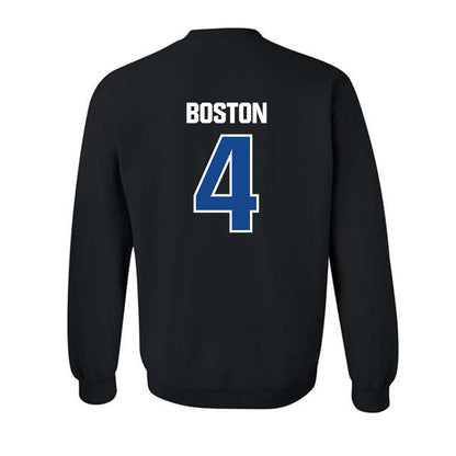 Hampton - NCAA Women's Basketball : Arlisha Boston - Classic Shersey Crewneck Sweatshirt-1