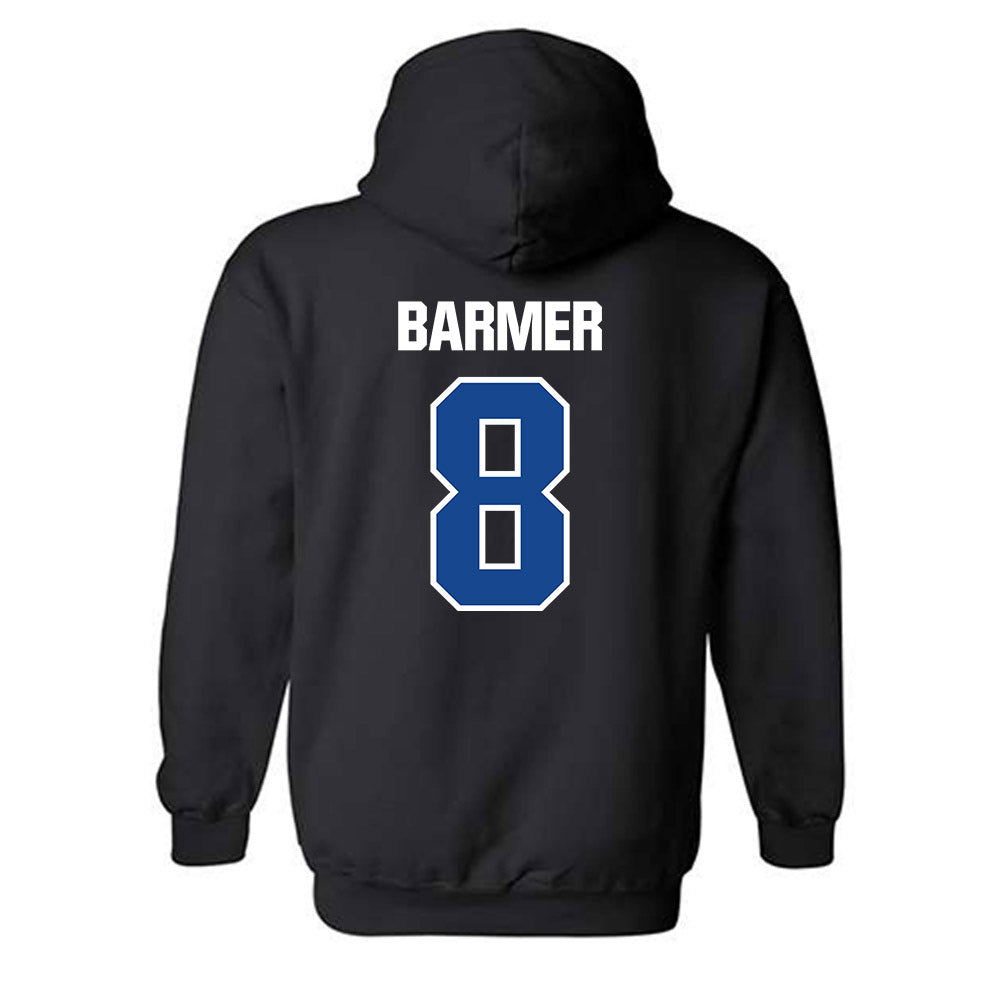 Hampton - NCAA Men's Lacrosse : Athan Barmer - Classic Shersey Hooded Sweatshirt-1