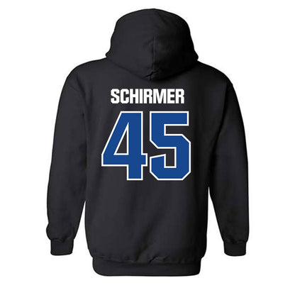 Hampton - NCAA Football : Matthew Schirmer - Classic Shersey Hooded Sweatshirt-1