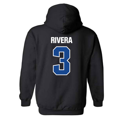 Hampton - NCAA Women's Basketball : Nilah Rivera - Classic Shersey Hooded Sweatshirt-1