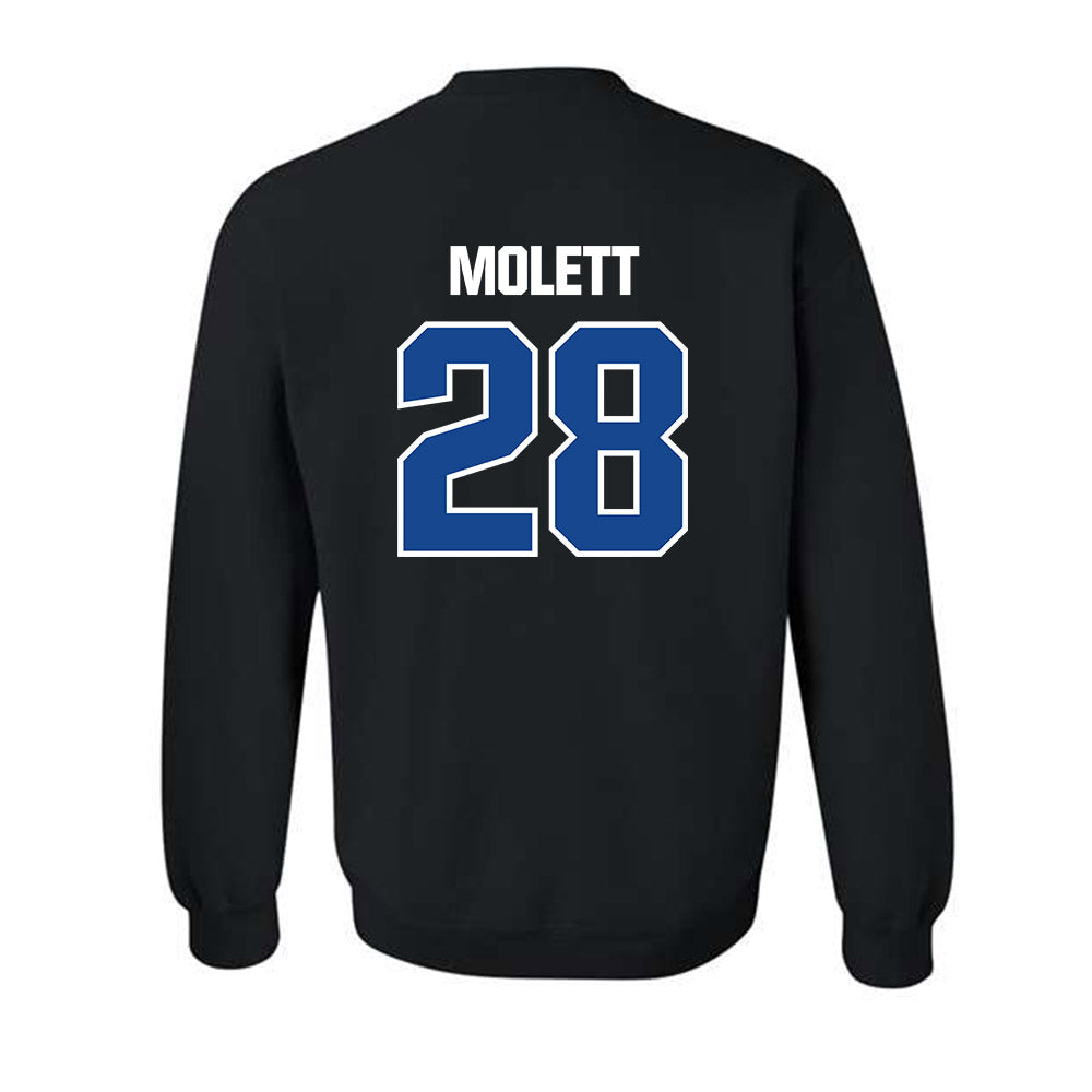Hampton - NCAA Football : Kyle Molett - Classic Shersey Crewneck Sweatshirt-1