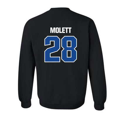 Hampton - NCAA Football : Kyle Molett - Classic Shersey Crewneck Sweatshirt-1