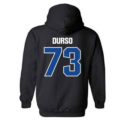 Hampton - NCAA Football : Emery DUrso - Classic Shersey Hooded Sweatshirt-1