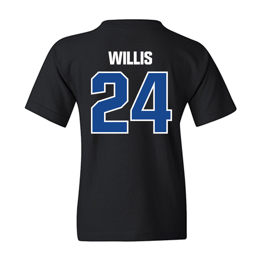 Hampton - NCAA Football : Marqwae Willis - Classic Shersey Youth T-Shirt-1