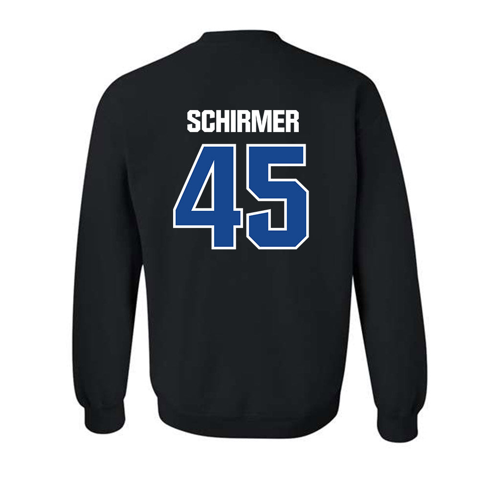 Hampton - NCAA Football : Matthew Schirmer - Classic Shersey Crewneck Sweatshirt-1