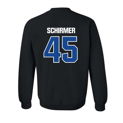 Hampton - NCAA Football : Matthew Schirmer - Classic Shersey Crewneck Sweatshirt-1