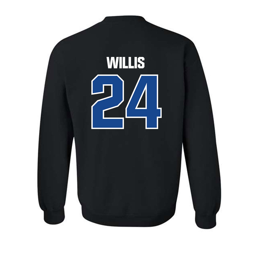 Hampton - NCAA Football : Marqwae Willis - Classic Shersey Crewneck Sweatshirt-1