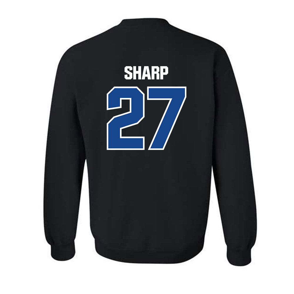 Hampton - NCAA Football : Larrell Sharp - Classic Shersey Crewneck Sweatshirt-1