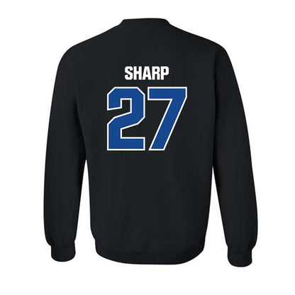 Hampton - NCAA Football : Larrell Sharp - Classic Shersey Crewneck Sweatshirt-1