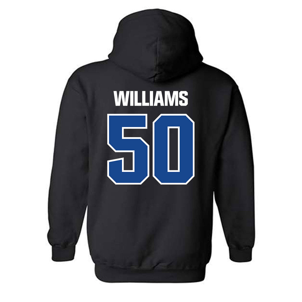 Hampton - NCAA Football : John Williams - Classic Shersey Hooded Sweatshirt-1