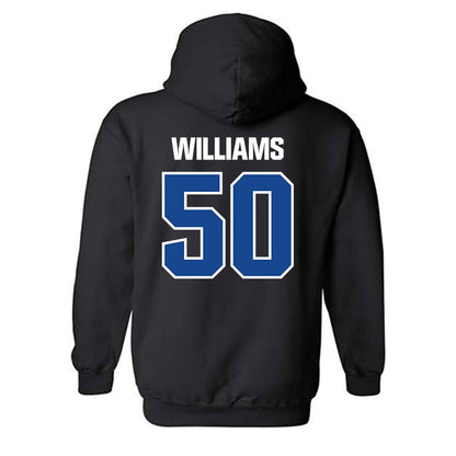 Hampton - NCAA Football : John Williams - Classic Shersey Hooded Sweatshirt-1