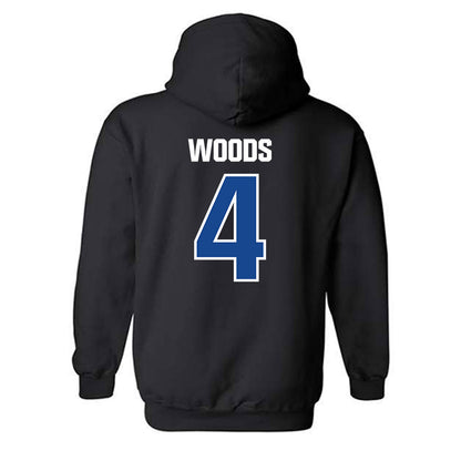 Hampton - NCAA Football : Jalen Woods - Classic Shersey Hooded Sweatshirt-1
