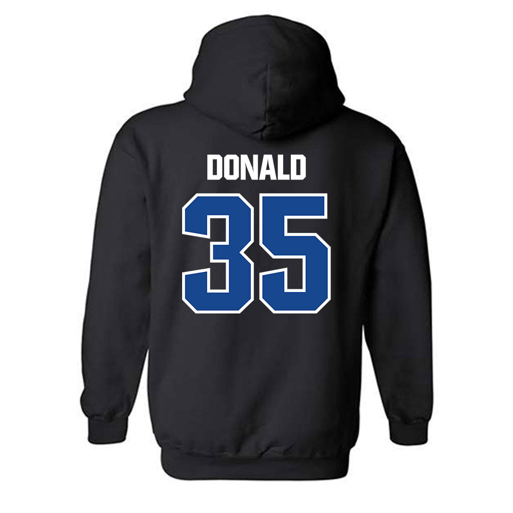 Hampton - NCAA Football : Kam Donald - Classic Shersey Hooded Sweatshirt-1