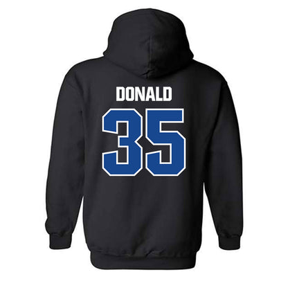 Hampton - NCAA Football : Kam Donald - Classic Shersey Hooded Sweatshirt-1